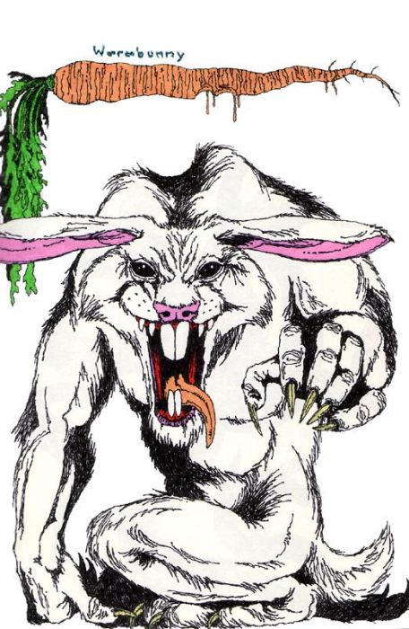 The Were Rabbit Drawing Werebunny by wildmanofwongo on DeviantArt