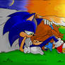 Sonic and Sonar: Spending the sunset with you