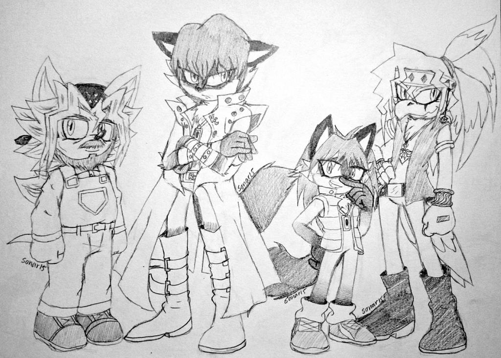 Sonic And Yu Gi Oh Crossover Yugis Friends By Sonar15 On Deviantart Sonic And Yu Gi Oh Crossover Yugis Friends By Sonar15 On Deviantart
