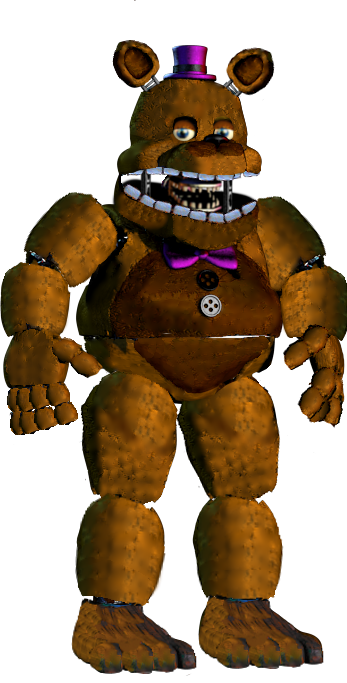 Said789 on X: Remember that Nightmare Fredbear is taller than