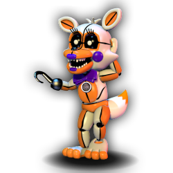 Мир Фнаф Лолбит Fnaf World Lolbit Шаблон - Five Nights At Freddy's, HD Png  Download - 799x1000(#6659149) - PngFind