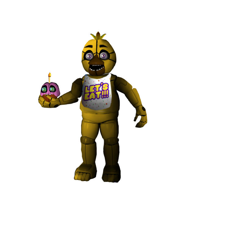 Rockstar Withered Chica By 133alexander - Fnaf Rockstar Chica