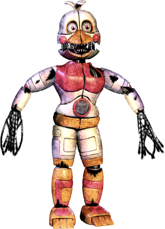Rockstar Withered Chica By 133alexander - Fnaf Rockstar Chica