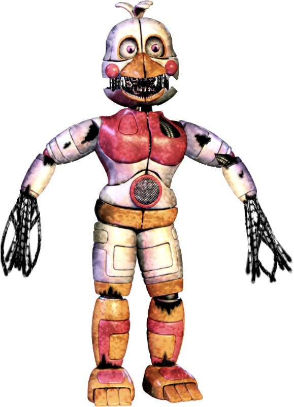 Withered funtime Chica