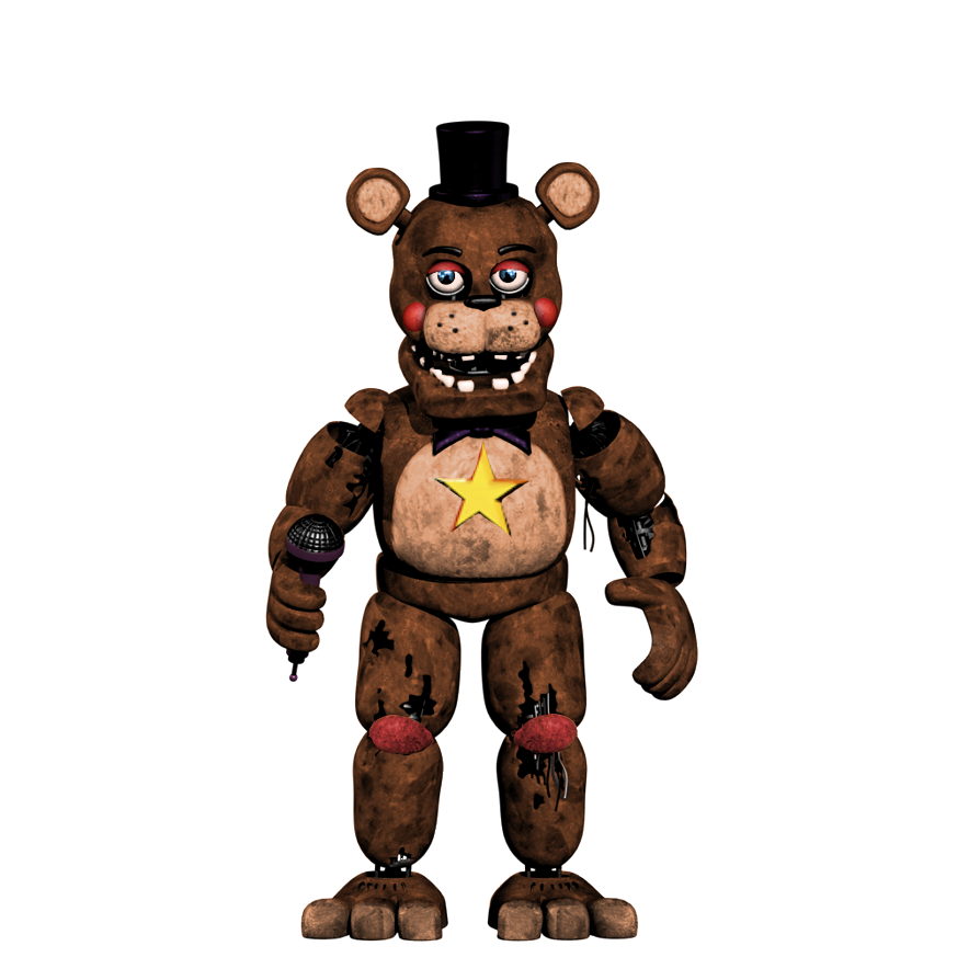 Withered Rockstar Freddy (fnaf2) by 133alexander on DeviantArt