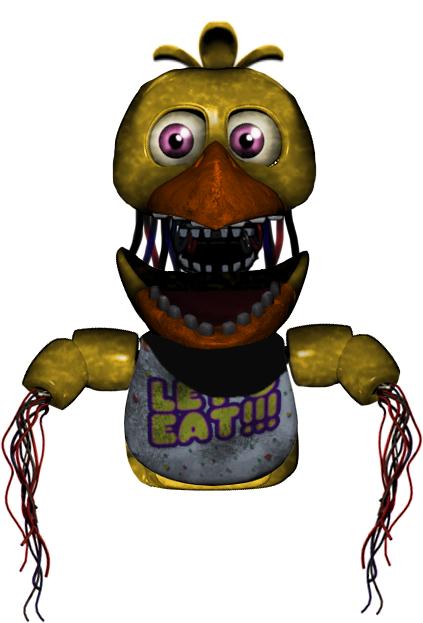 Rockstar Withered Chica By 133alexander - Fnaf Rockstar Chica