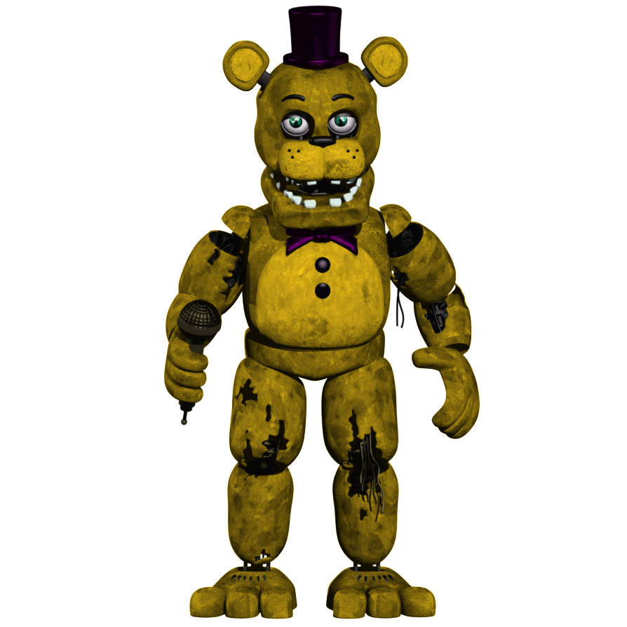 UCN Fredbear by Dumbthotticus2468 on DeviantArt