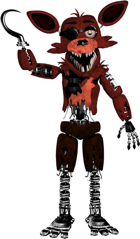 Un-Withered Foxy by DeformedFoxy on DeviantArt