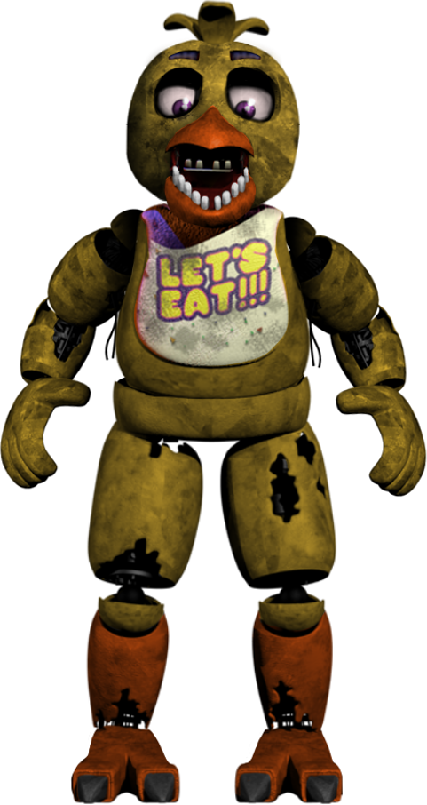 Fnaf Plus Withered Chica (fanmade) by 205tob on DeviantArt