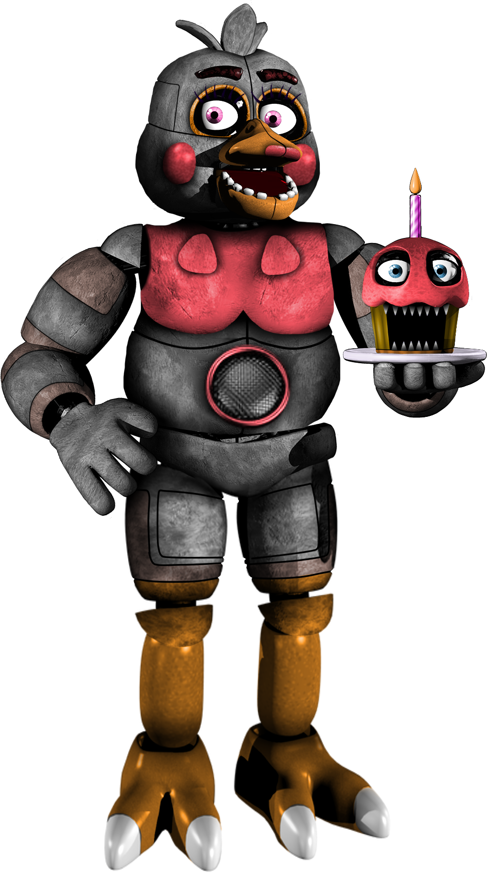 Funtime Chica #1 by A-006 on DeviantArt