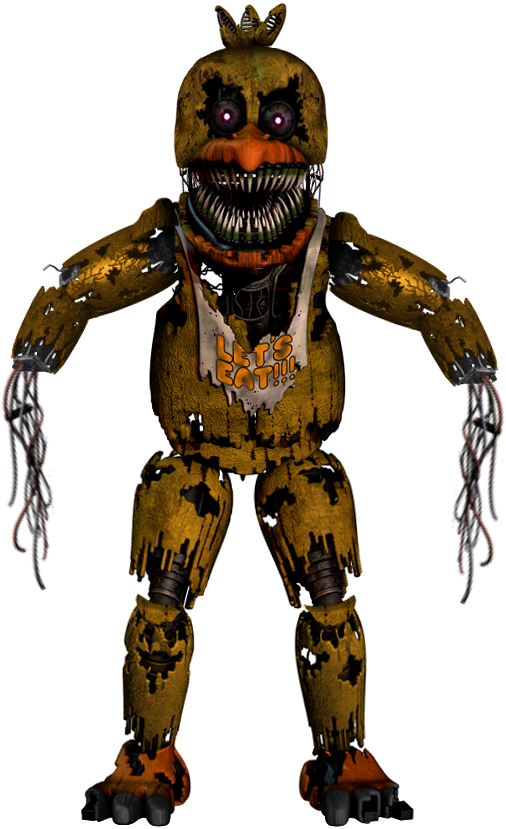 Withered Chica by MisterioArg on DeviantArt