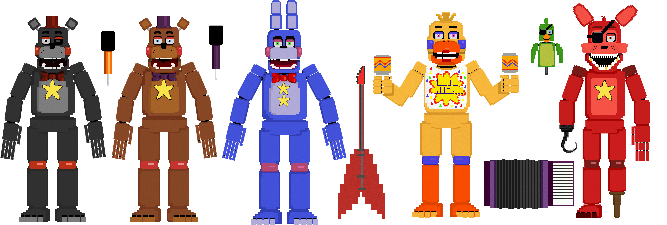 Funtime Animatronics Fnaf 6 by Alexander133Official on DeviantArt