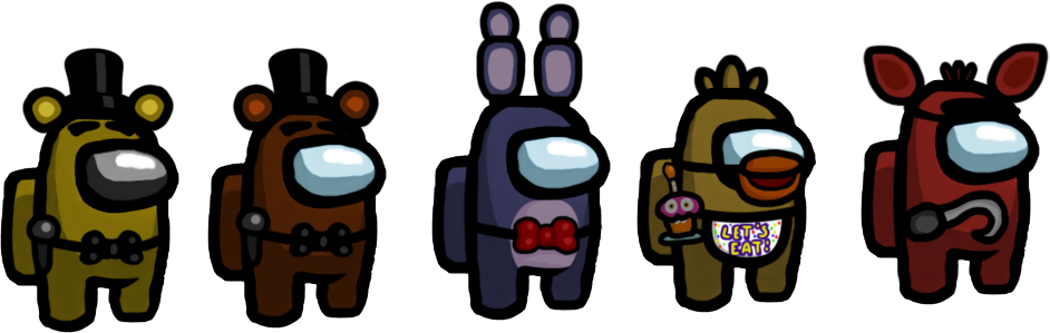 Fnaf5 SL Animatronics 8-bit (1part) by 133alexander on DeviantArt