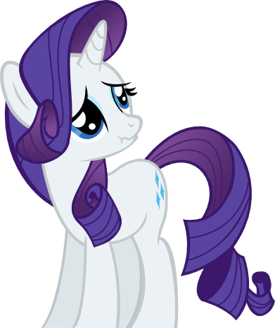 Rarity's Scrunchy Face