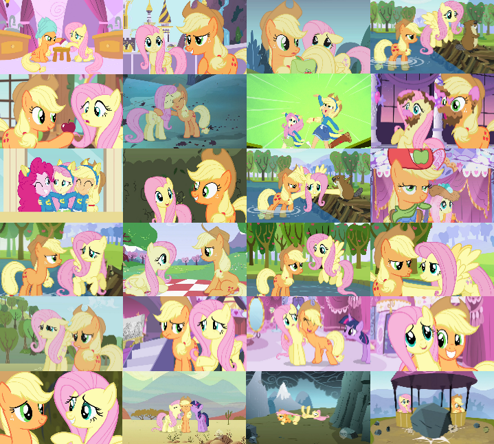 Flutterjack Human AppleShy/FlutterJack Collage by xHalesx on DeviantArt