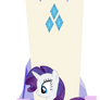 Rarity Sitting In Her Throne [No Magic Version]