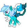 Snowflake and Blizzard Trot Ponies [Birthday Gift]