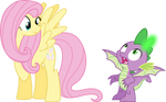 Fluttershy and Spike Get Summoned | [C] by xHalesx