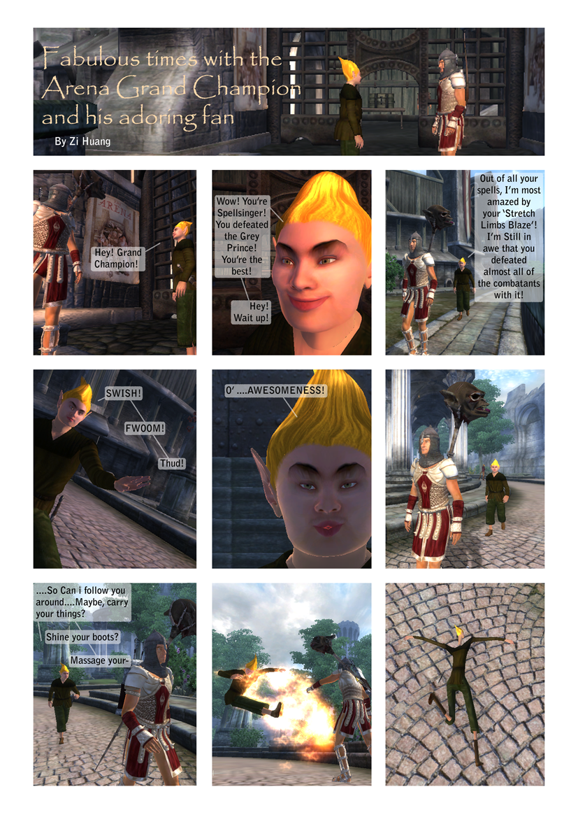 Oblivion Comic 1 by on DeviantArt