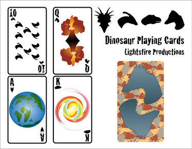 Dinosaur Playing Cards