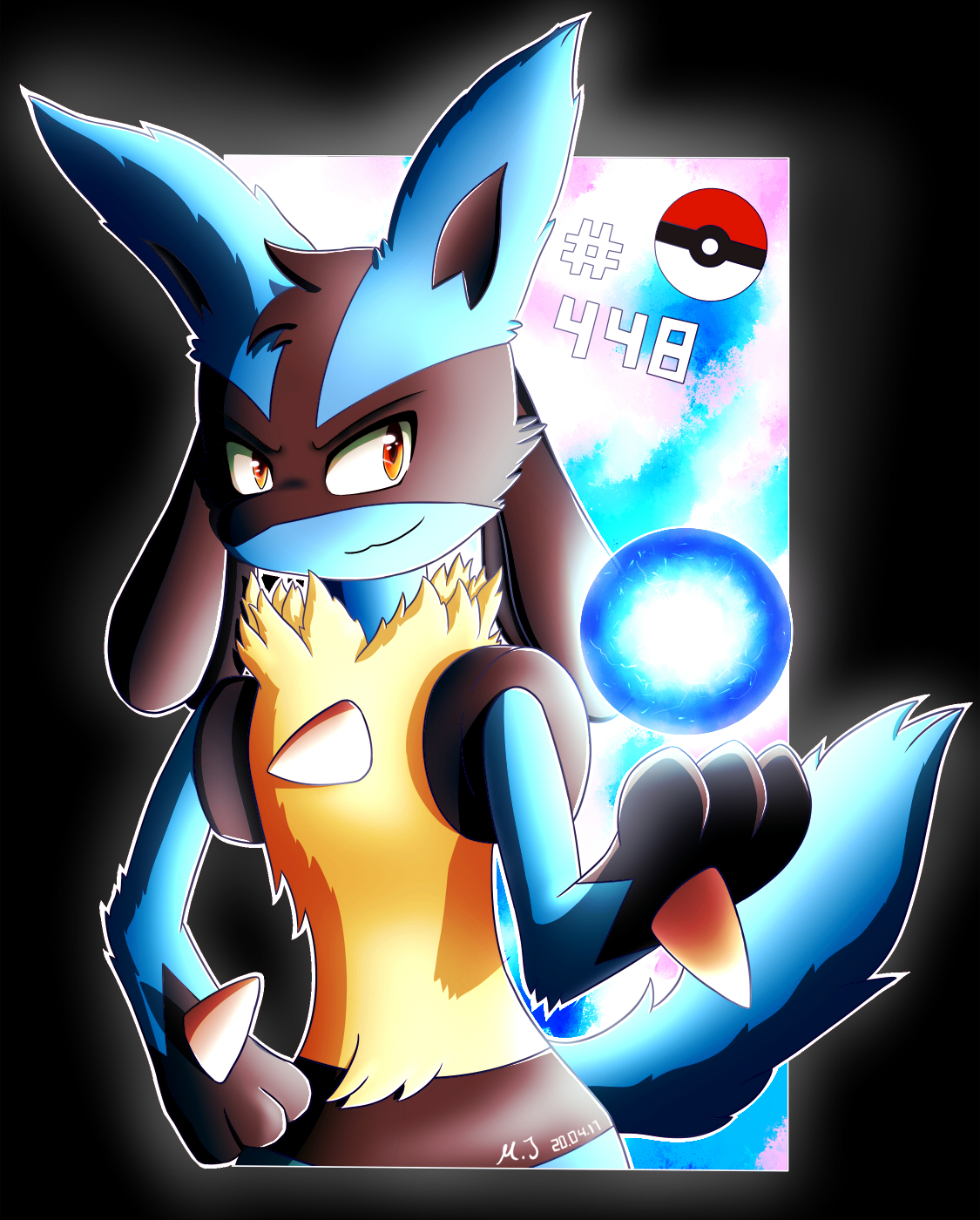 Alldex 0448: Shiny Lucario by All0412 on DeviantArt