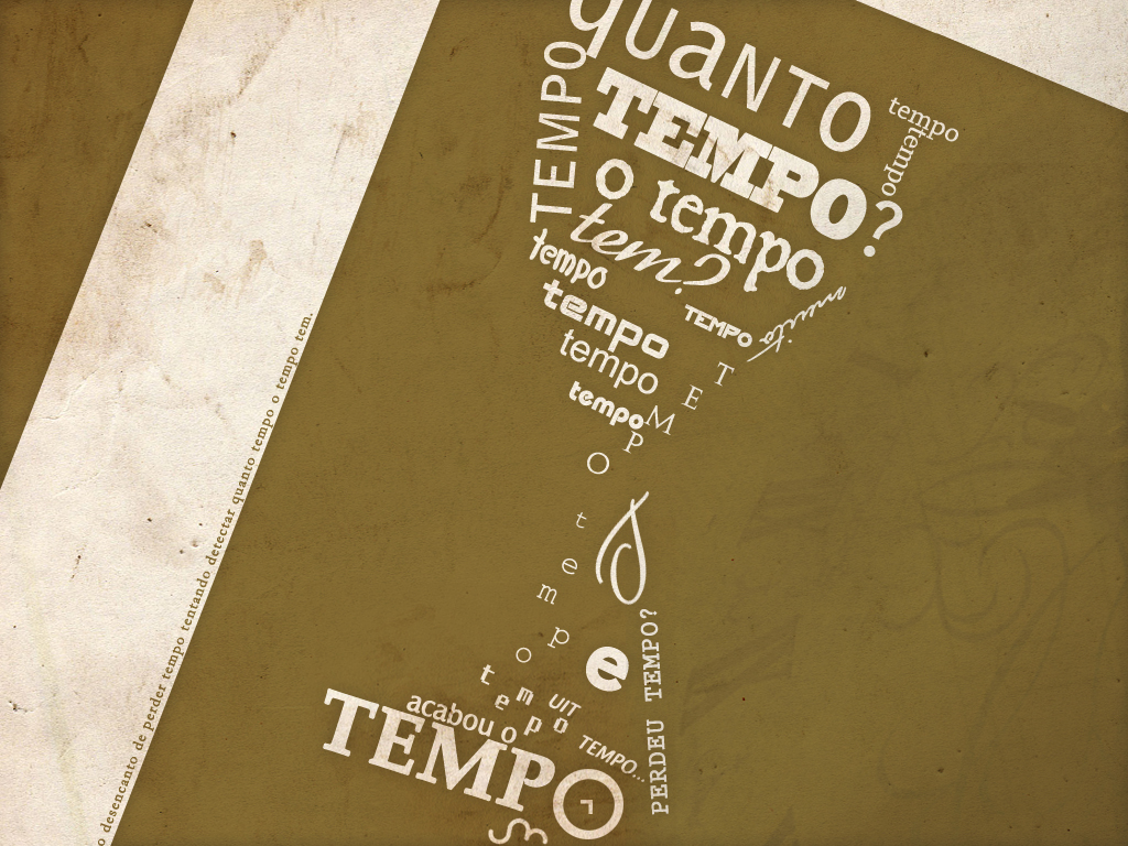 Tempo... tipografia