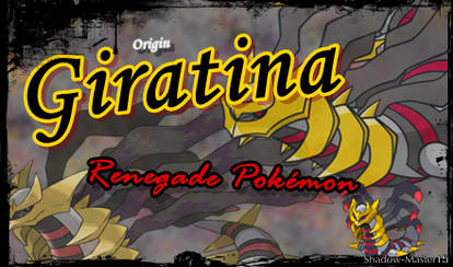 Giratina - Origin