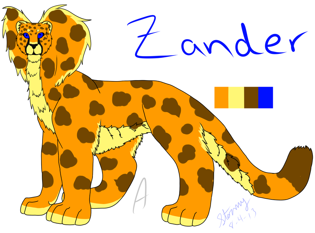 Zander Ref by Darkblaze3 on DeviantArt
