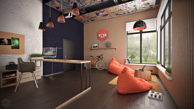 VOSK VISUALS OFFICE INTERIOR