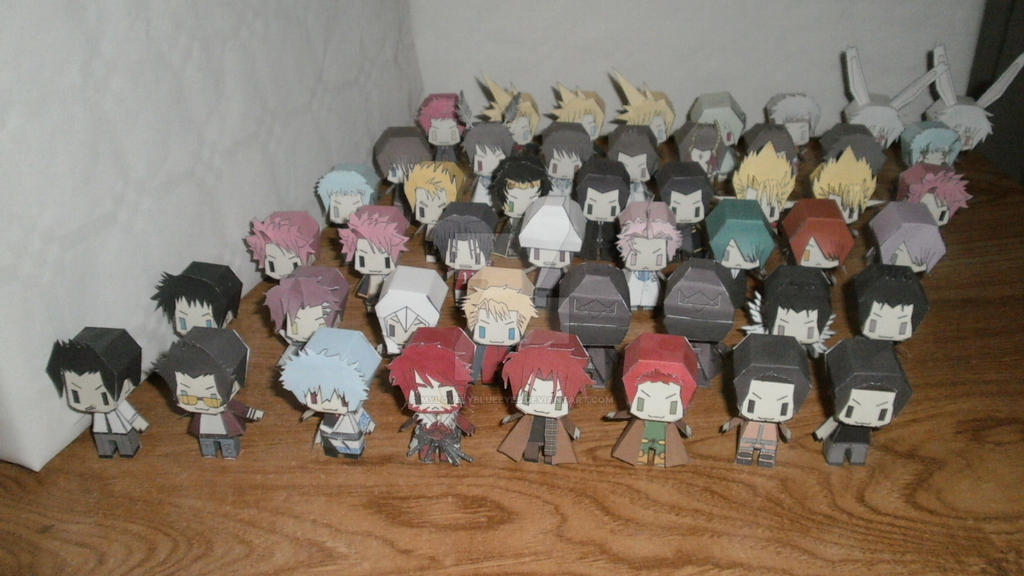 Papercraft generation2 By MyLovelyBlueEyes by MyLovelyBlueEyes on ...