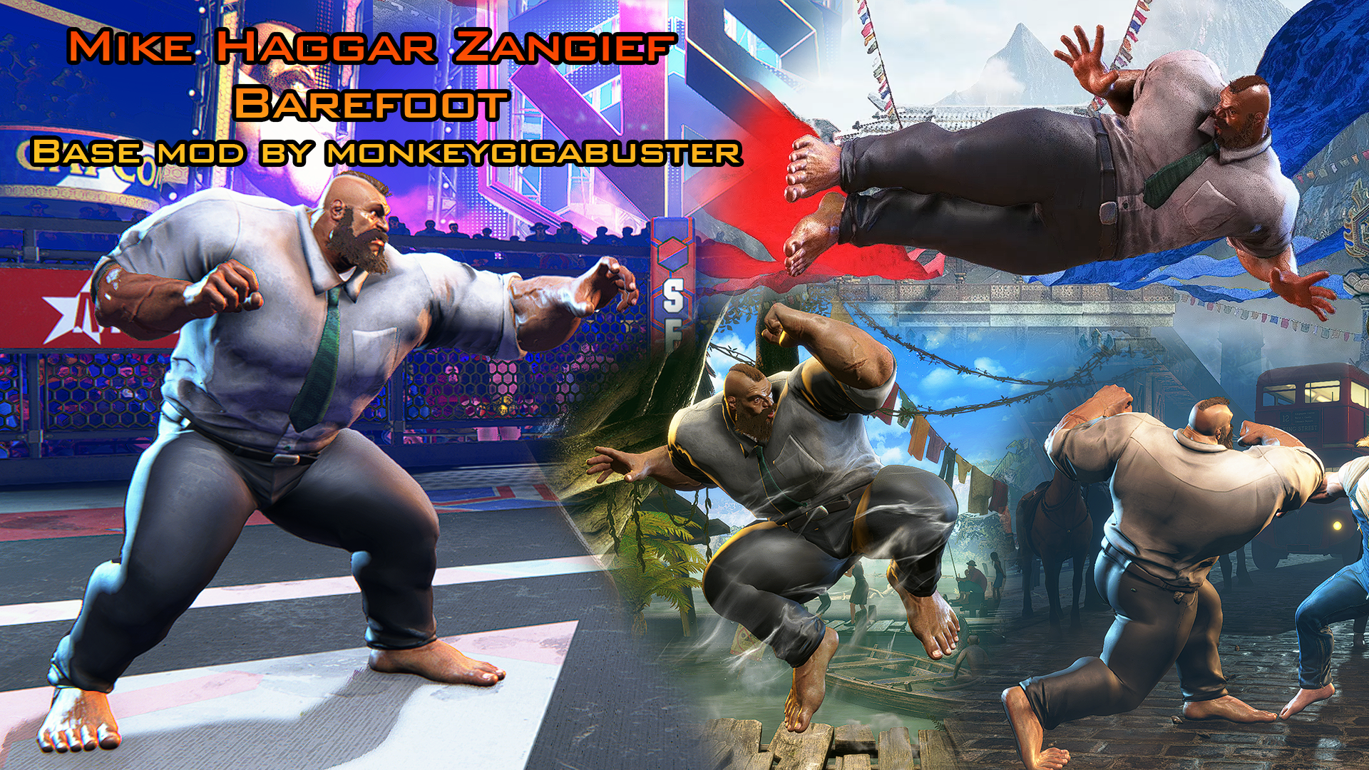 Zangief Barefoot (C2) [Street Fighter 6] [Mods]