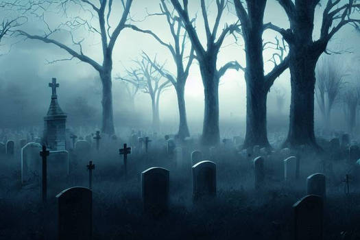 Graveyard Background 16:9 Ratio