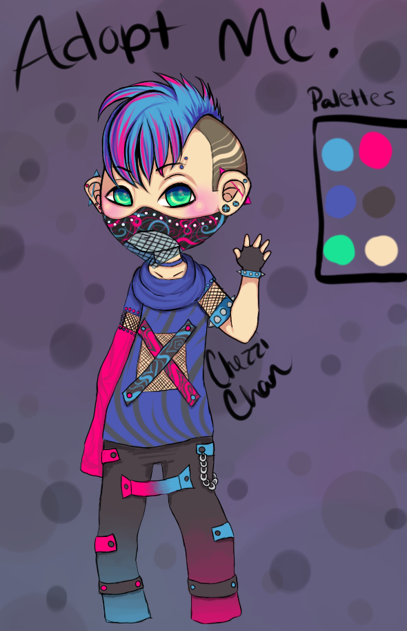 Cyber Punk Adopt For Sell {OPEN}