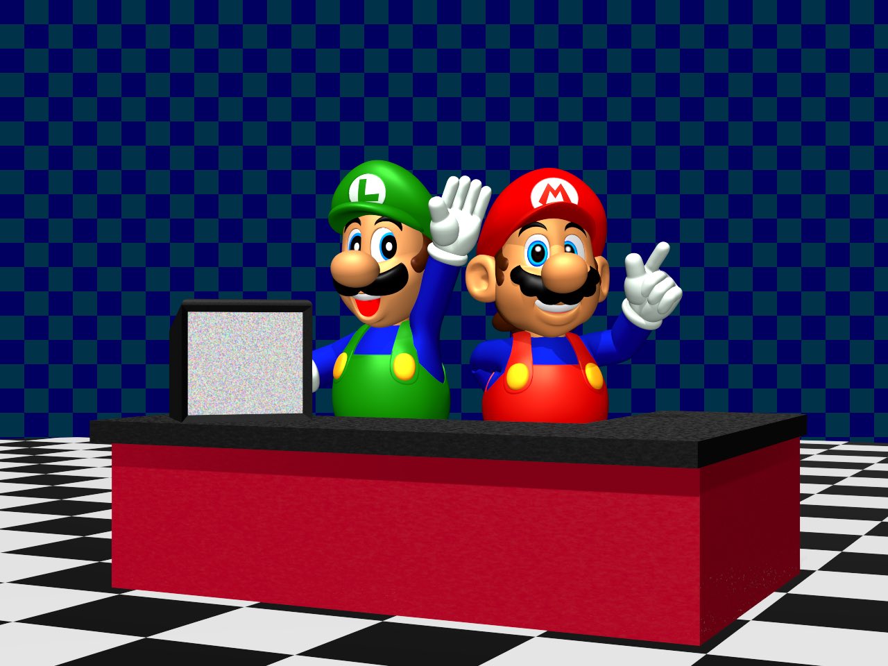 Mario and luigi at the Nintendo Mania series rende by mollyanne2013 on ...