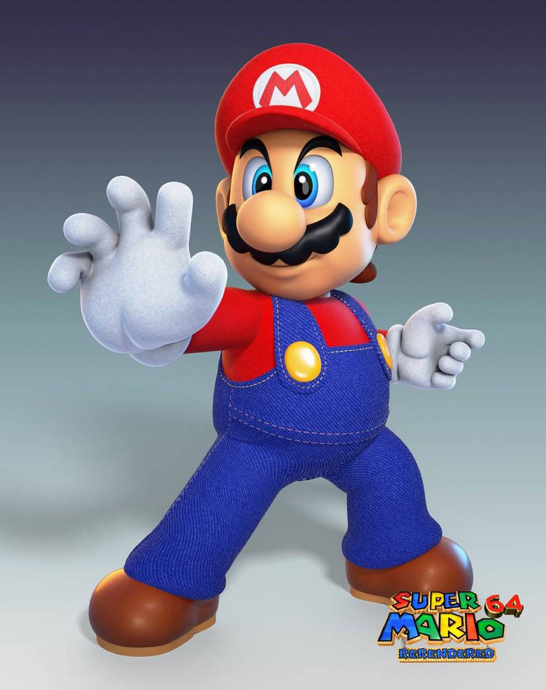 Super smash bros brawl mario in n64 style by mollyanne2013 on DeviantArt