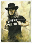 Ronnie Van Zant - Lynyrd Skynyrd - Portrait by NateMichaels