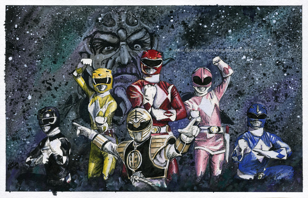 Power Rangers Ignition Deviantart Power Rangers - Painitng by NateMichaels on DeviantArt