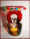 Pennywise Clown Candle Holder by BonnieLeeman