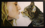 The Kiss by BonnieLeeman