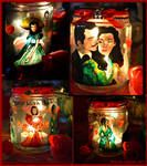 Gone With The Wind Candle Holder by BonnieLeeman