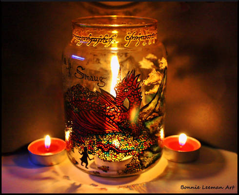 Smaug Candle Holder