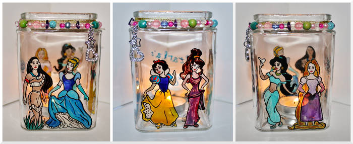Disney Princesses Candle Jar 2