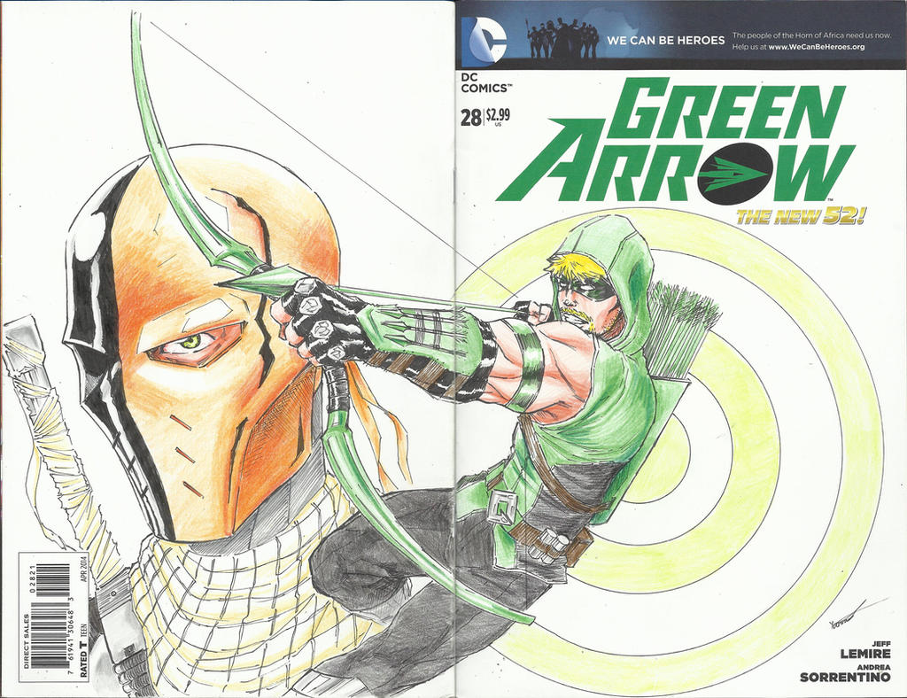 Green Arrow Sketch Variant