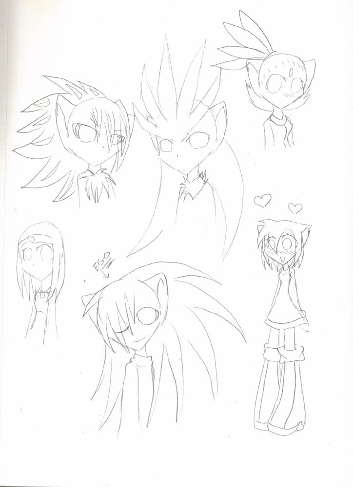 Sonic 2006 not really by Moniquekat on DeviantArt