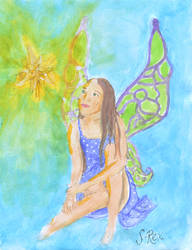 Watercolor Fairy - Light