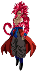 Goku Xeno Super Saiyan 4 God v1