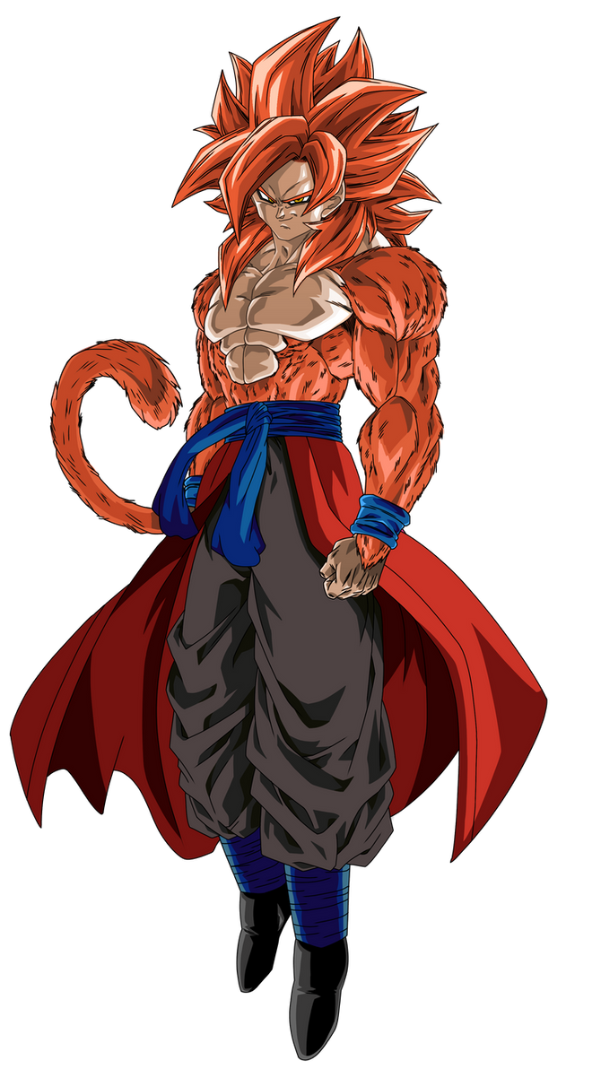 Goku Xeno Super Saiyan 4 God Super Saiyan v2 by evertonrafaelm on ...