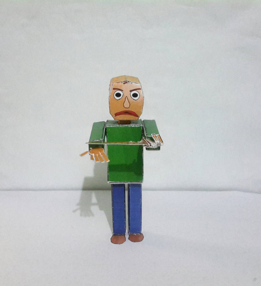 Baldi Papercraft by 8IYVA102 on DeviantArt