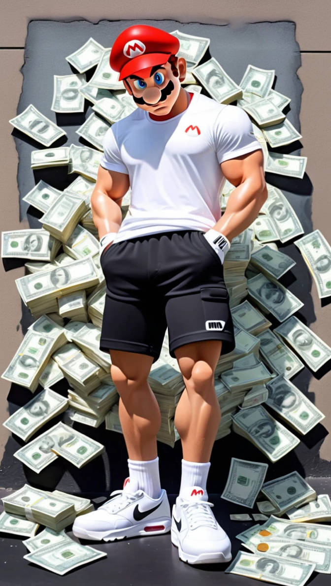 Coin Mario Deviantart Money Mario by StepDad54 on DeviantArt