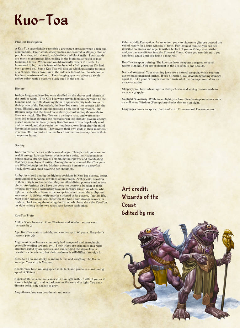 Wongo Toa Kuo Toa Race by DnyoDuzDevaintart12 on DeviantArt